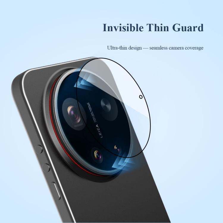 For  Xiaomi 17 Ultra 2pcs/Set LeReach TF Series Snap Version HD Wear-Resistant Camera Lens Glass Film