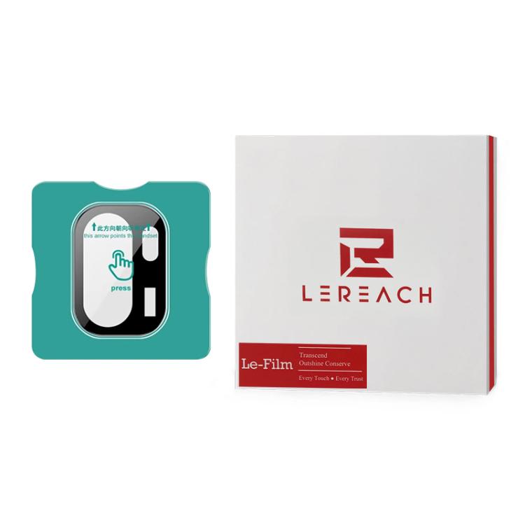 For  OnePlus Ace 6 2pcs/Set LeReach TF Series Snap Version HD Wear-Resistant Camera Lens Glass Film - Black