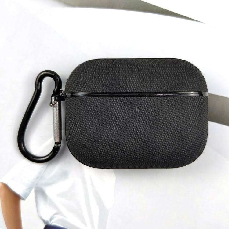 For AirPods Pro 3 Technical Fabric Double Strand Leather Earphone Protective Case
