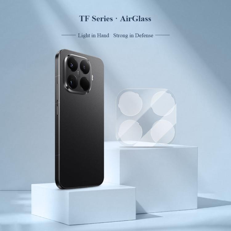 For  Xiaomi 15T 5G 2pcs/Set LeReach TF Series AirGlass Version HD Wear-Resistant Camera Lens Glass Film
