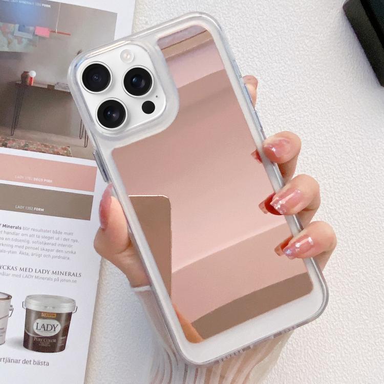 For iPhone 16 Pro Max Mirror TPU Phone Case