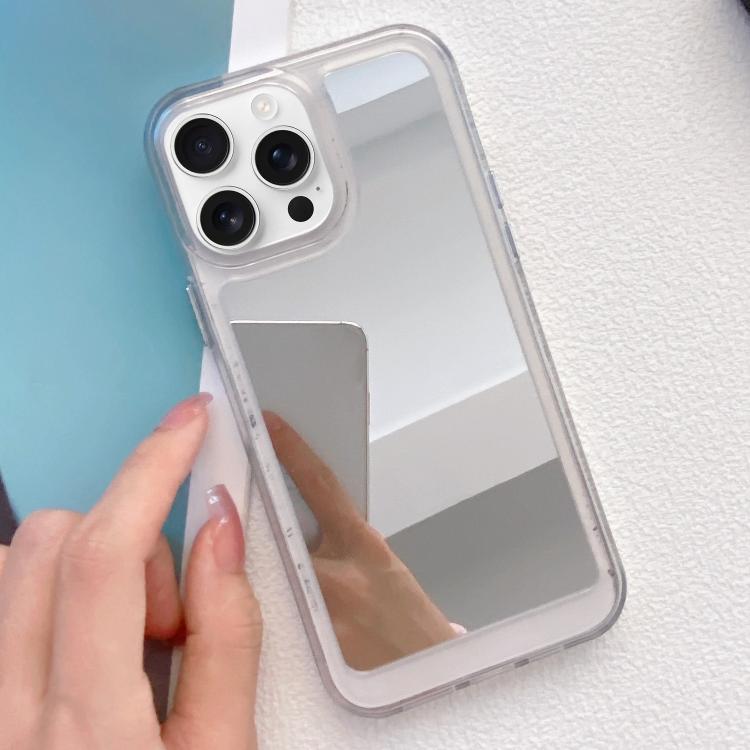 For iPhone 15 Pro Mirror TPU Phone Case