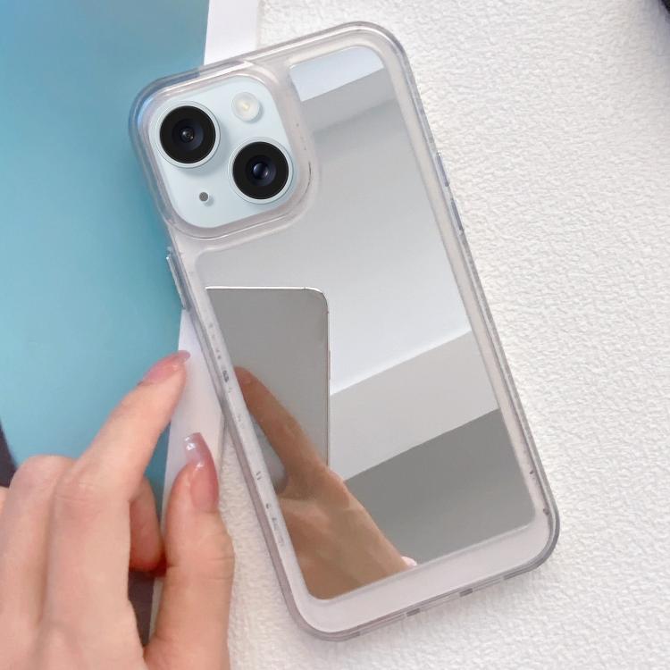 For iPhone 15 Mirror TPU Phone Case