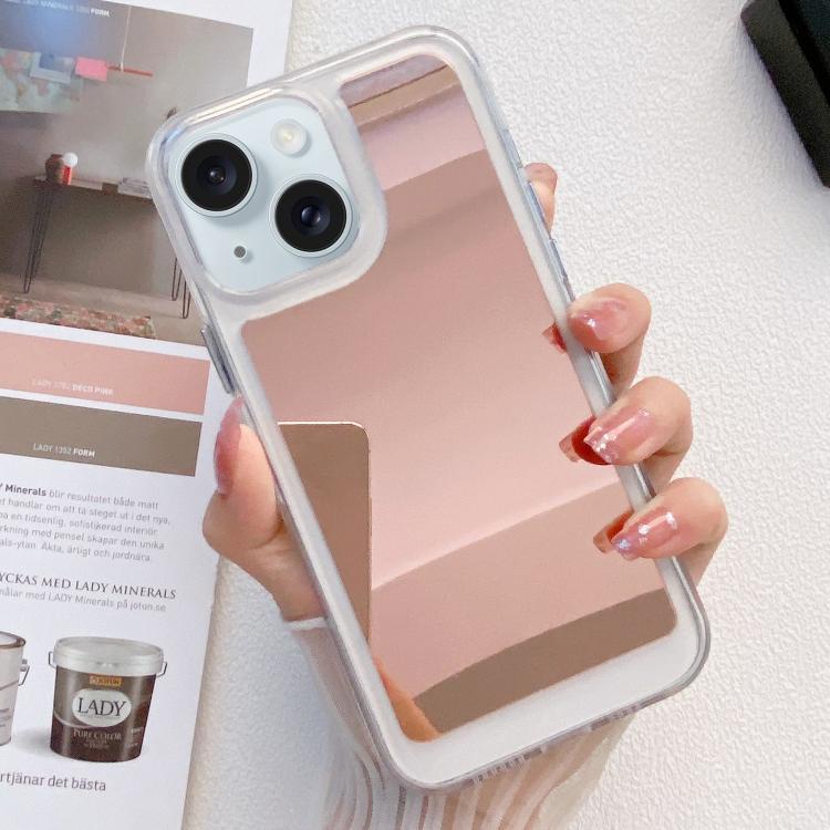 For iPhone 15 Mirror TPU Phone Case
