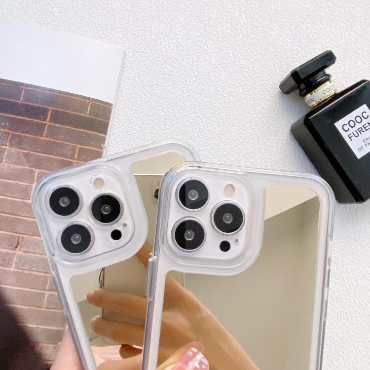 For iPhone 17 Pro Max Mirror TPU Phone Case
