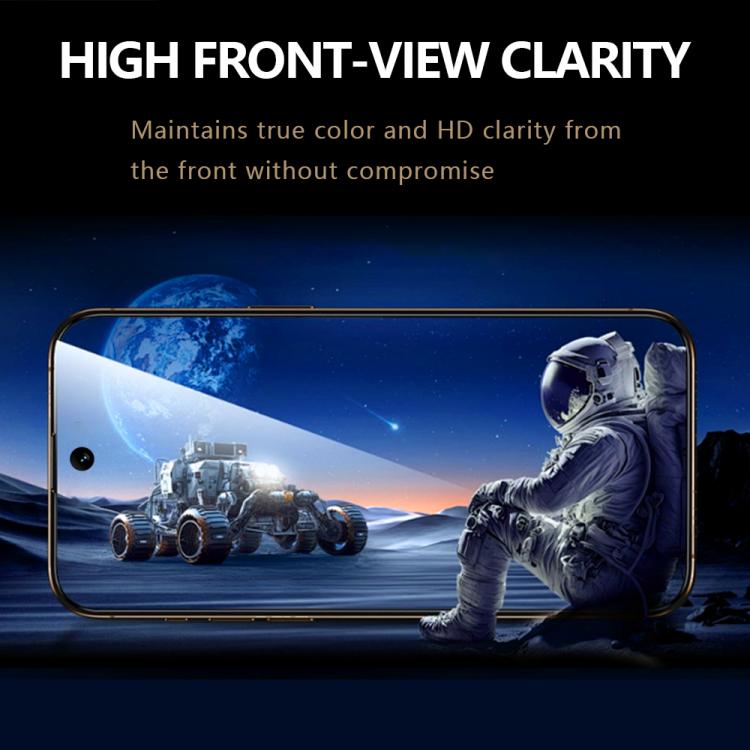 For Oneplus 15 LeReach CF Series Full Screen Version HD Privacy Phone Tempered Film - Black