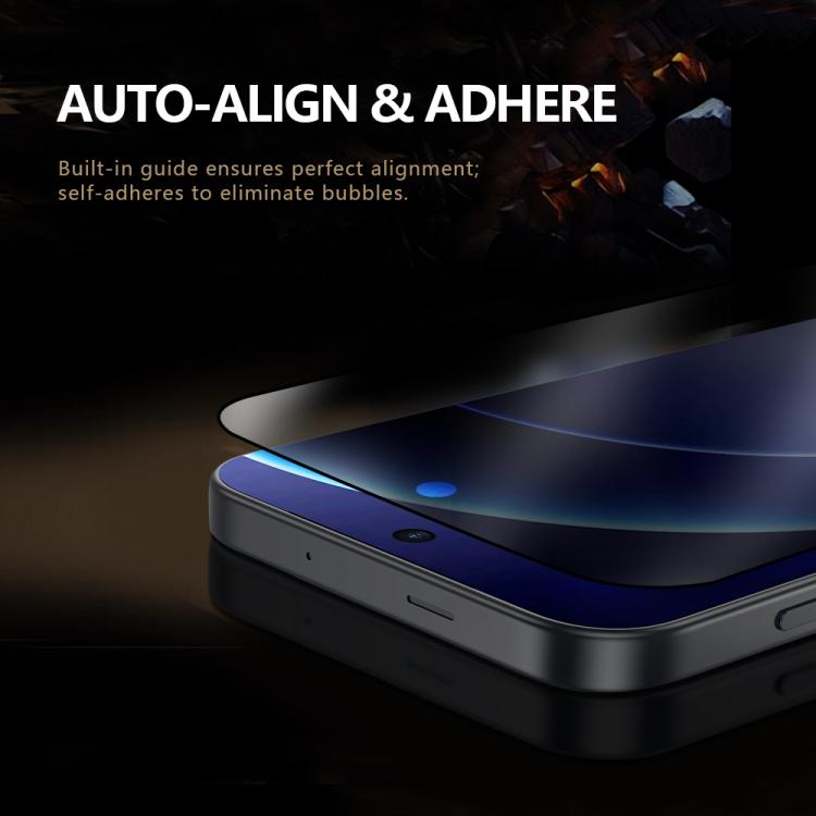 For Oneplus 15 LeReach CF Series Full Screen Version HD Privacy Phone Tempered Film - Black