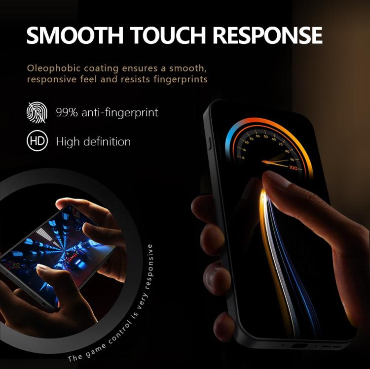 For Oneplus 15 LeReach CF Series Full Screen Version HD Privacy Phone Tempered Film - Black
