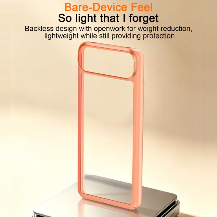 For iPhone Air Frosted Slim Heat Dissipation Frame Shockproof PC Phone Case