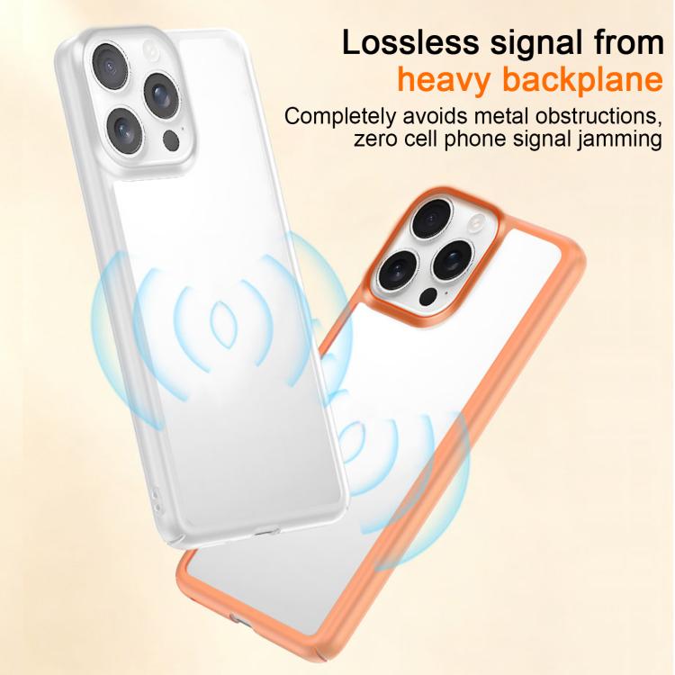 For iPhone 13 Pro Max Frosted Slim Heat Dissipation Frame Shockproof PC Phone Case