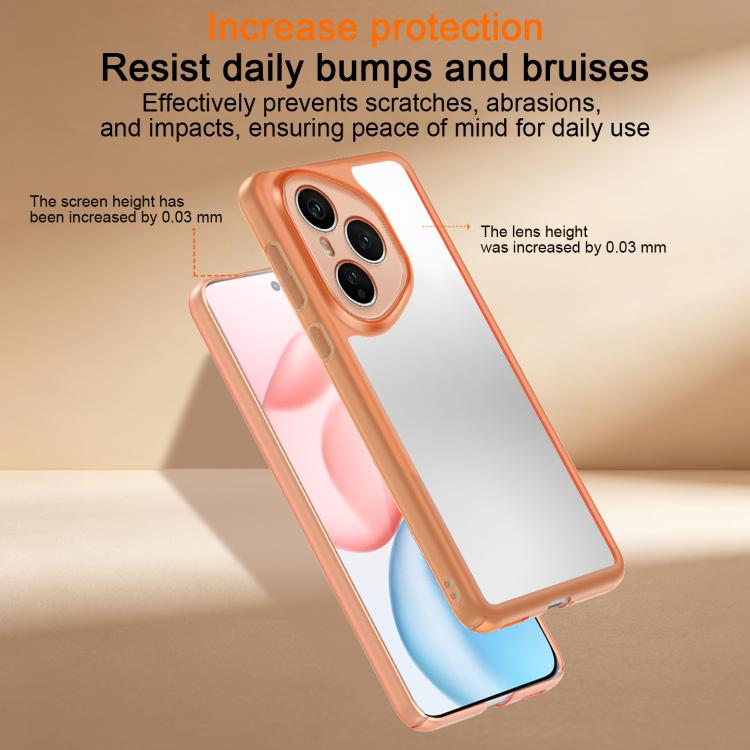 For Honor 400 Pro Global 160.8mm Frosted Slim Heat Dissipation Frame Shockproof PC Phone Case
