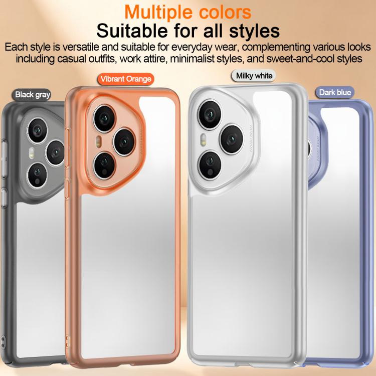 For Honor 400 Pro Global 160.8mm Frosted Slim Heat Dissipation Frame Shockproof PC Phone Case