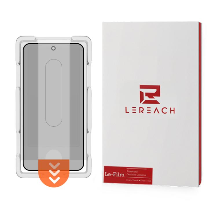 For Galaxy A37 5G LeReach CF Series Full Screen Version HD Privacy Phone Tempered Film - Black