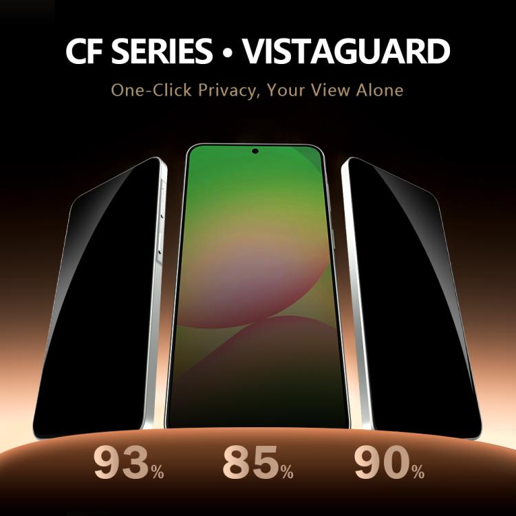 For Galaxy A37 5G LeReach CF Series Full Screen Version HD Privacy Phone Tempered Film - Black