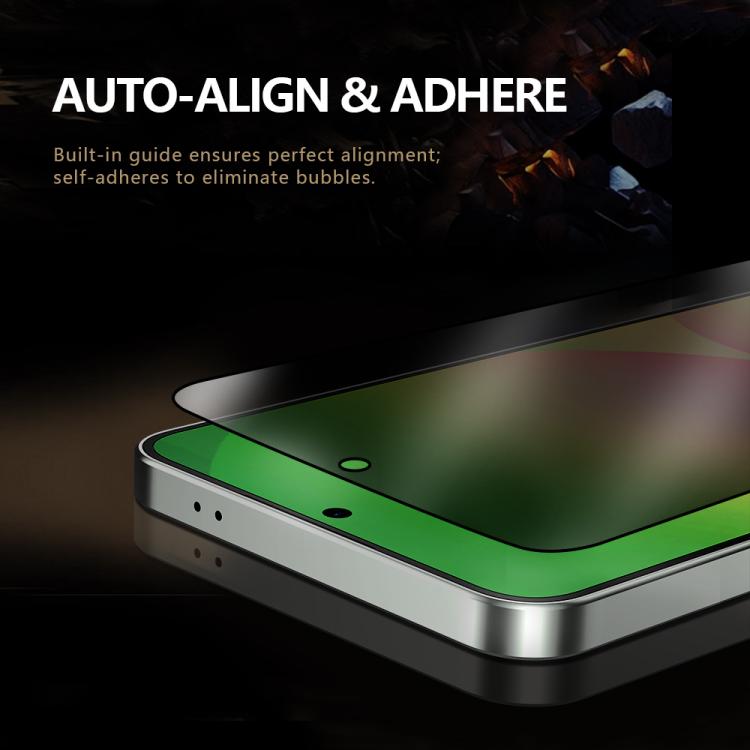 For Galaxy A37 5G LeReach CF Series Full Screen Version HD Privacy Phone Tempered Film - Black