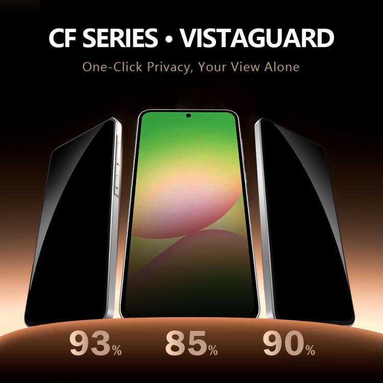 For Galaxy A55 5G LeReach CF Series Full Screen Version HD Privacy Phone Tempered Film - Black