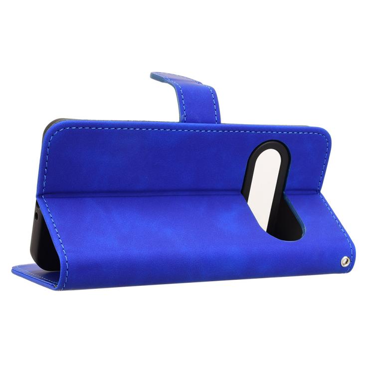 For Natural AI Phone 5G Skin Feel Magnetic Flip Leather Phone Case