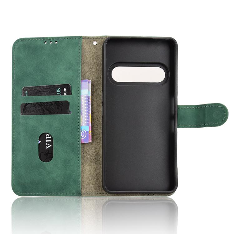 For Natural AI Phone 5G Skin Feel Magnetic Flip Leather Phone Case