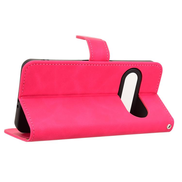 For Natural AI Phone 5G Skin Feel Magnetic Flip Leather Phone Case