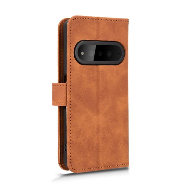 For Natural AI Phone 5G Skin Feel Magnetic Flip Leather Phone Case