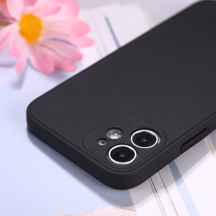 For iPhone 12 mini Magic Cube Frosted Silicone Shockproof Full Coverage Protective Case