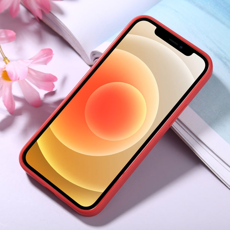 For iPhone 12 mini Magic Cube Frosted Silicone Shockproof Full Coverage Protective Case