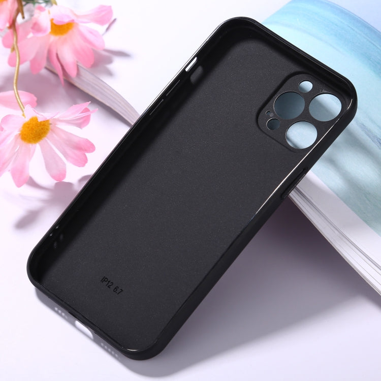 For iPhone 12 Pro Max Magic Cube Frosted Silicone Shockproof Full Coverage Protective Case