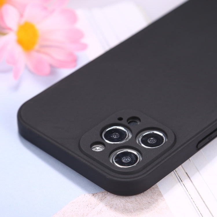 For iPhone 12 Pro Max Magic Cube Frosted Silicone Shockproof Full Coverage Protective Case