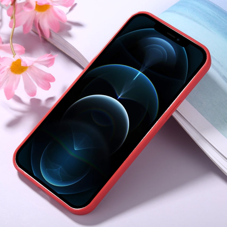 For iPhone 12 Pro Max Magic Cube Frosted Silicone Shockproof Full Coverage Protective Case