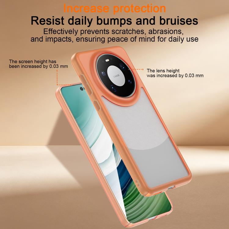 For Huawei Mate 80 Pro Max Frosted Slim Heat Dissipation Frame Shockproof PC Phone Case