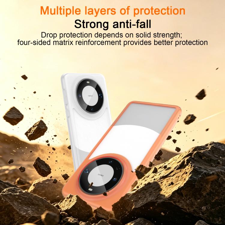 For Huawei Mate 80 Frosted Slim Heat Dissipation Frame Shockproof PC Phone Case