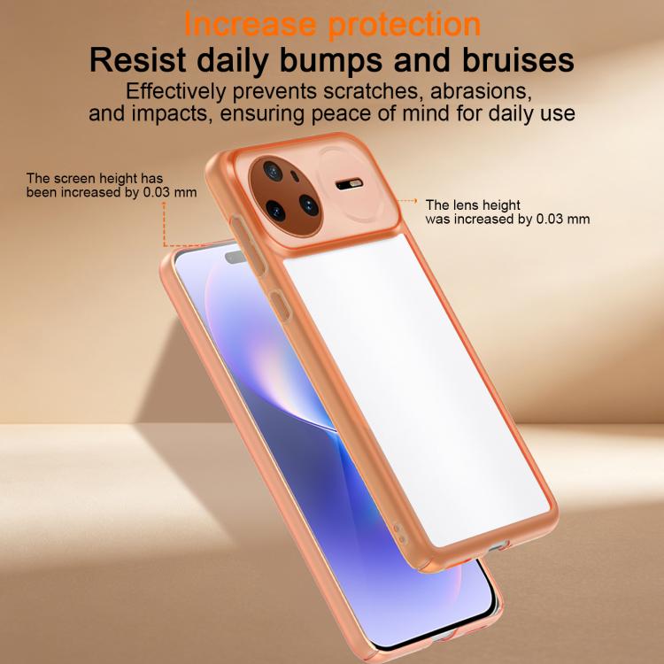 For Huawei nova 15 Pro Frosted Slim Heat Dissipation Frame Shockproof PC Phone Case