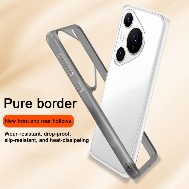 For Huawei Pura 80 Pro 5G Frosted Slim Heat Dissipation Frame Shockproof PC Phone Case
