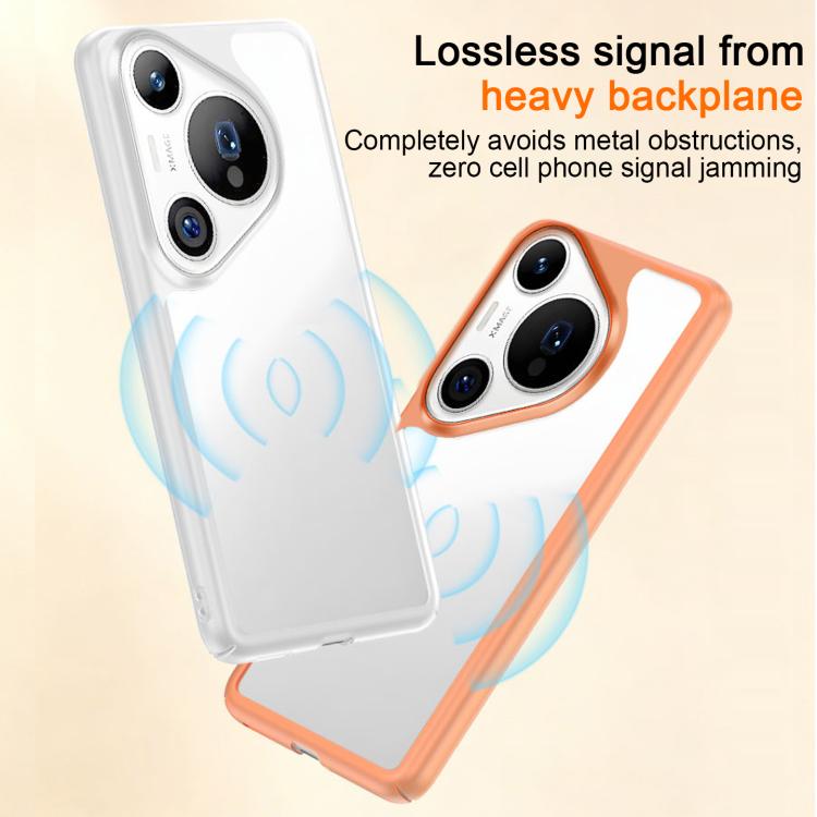 For Huawei Pura 80 Pro 5G Frosted Slim Heat Dissipation Frame Shockproof PC Phone Case