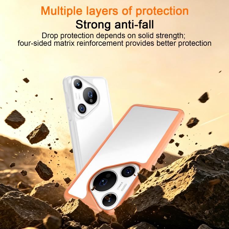 For Huawei Pura 80 Pro 5G Frosted Slim Heat Dissipation Frame Shockproof PC Phone Case