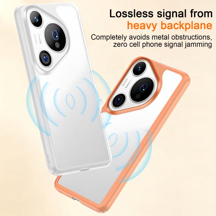 For Huawei Pura 90 Pro Max 5G Frosted Slim Heat Dissipation Frame Shockproof PC Phone Case