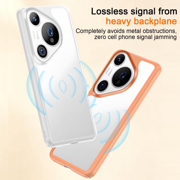 For Huawei Pura 90 Pro 5G Frosted Slim Heat Dissipation Frame Shockproof PC Phone Case