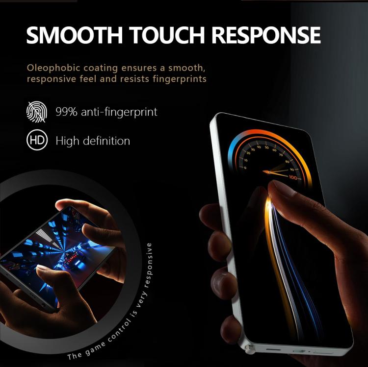 For Galaxy S26 Ultra 5G LeReach CF Series Full Screen Version HD Privacy Phone Tempered Film - Black