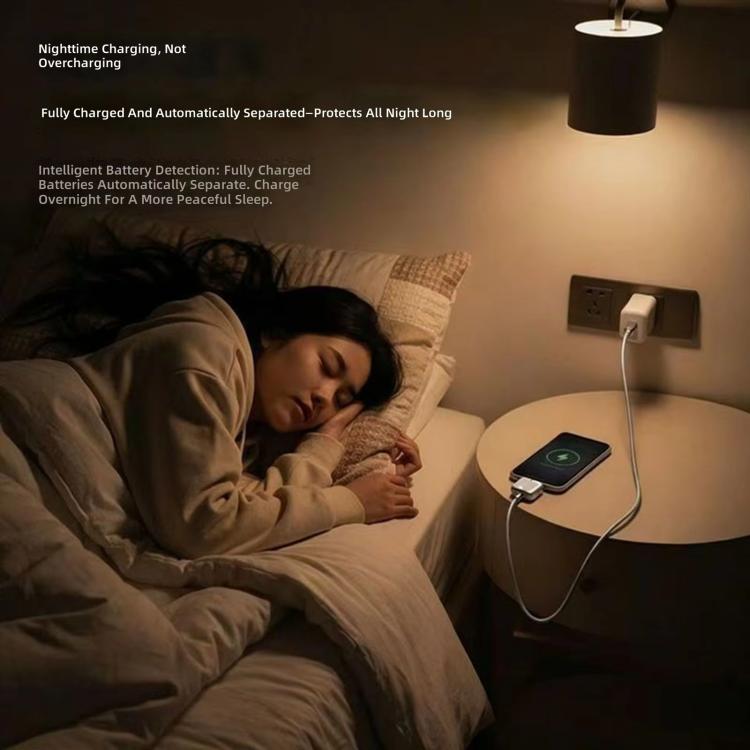 Fully Charged Automatic Power-Off Converter - Silver