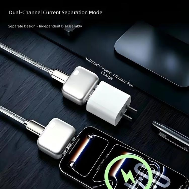 Fully Charged Automatic Power-Off Converter - Silver