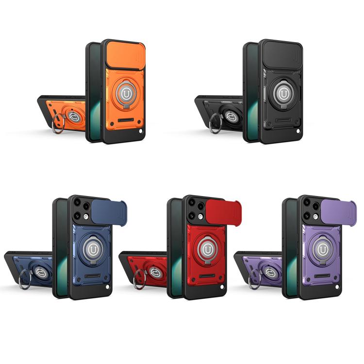 For Nothing Phone 3a Lite Sliding Camshield Holder Magnetic Phone Case