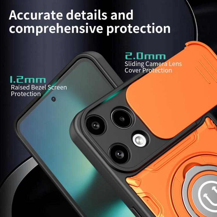 For Nothing Phone 3a Lite Sliding Camshield Holder Magnetic Phone Case