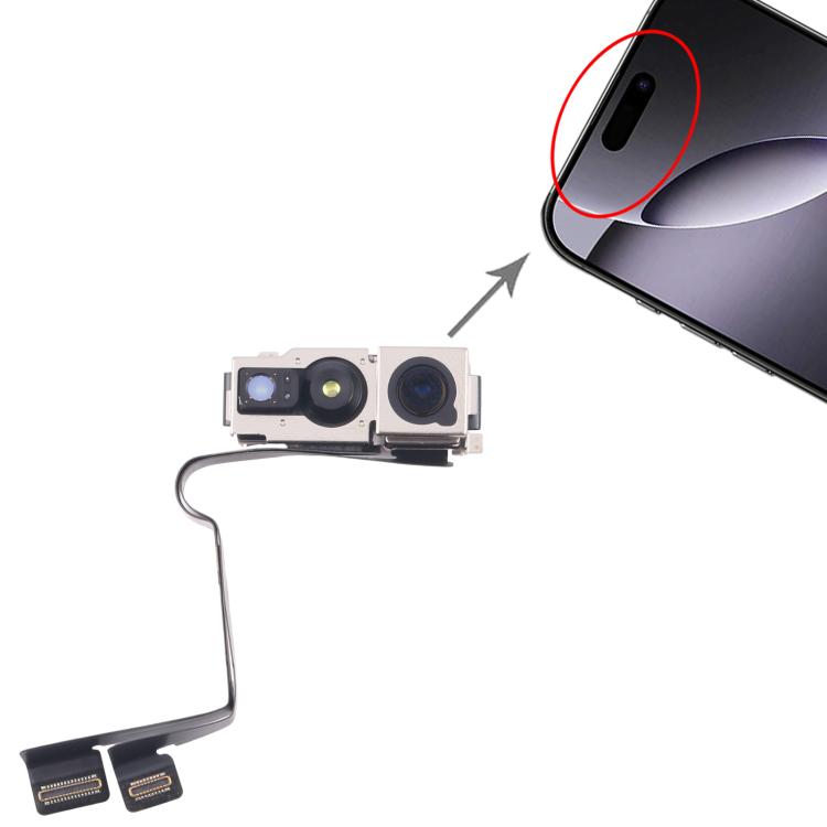 For iPhone 16 Pro Max Original Front Facing Camera Support Repair Assistant Face ID