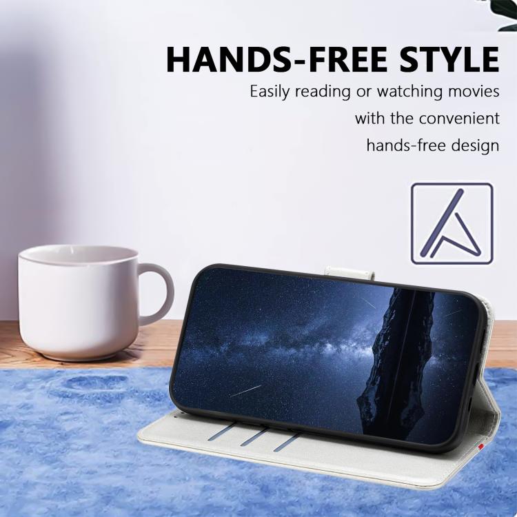 For Google Pixel 8 Color Block Card Slots Vegan Leather Phone Case