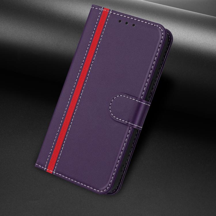 For Honor Magic6 Color Block Card Slots Vegan Leather Phone Case