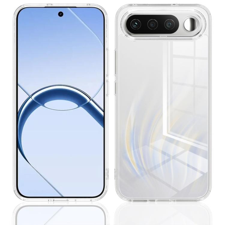 For Realme 16 5G Scratchproof Acrylic TPU Phone Case - Transparent