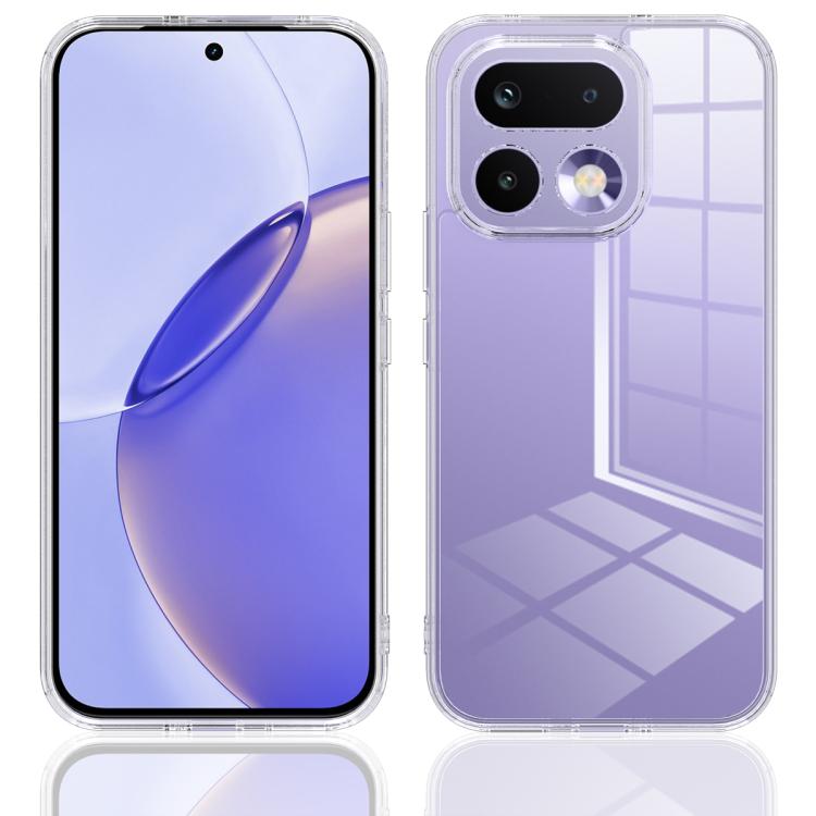 For Realme 16 Pro 5G Scratchproof Acrylic TPU Phone Case - Transparent
