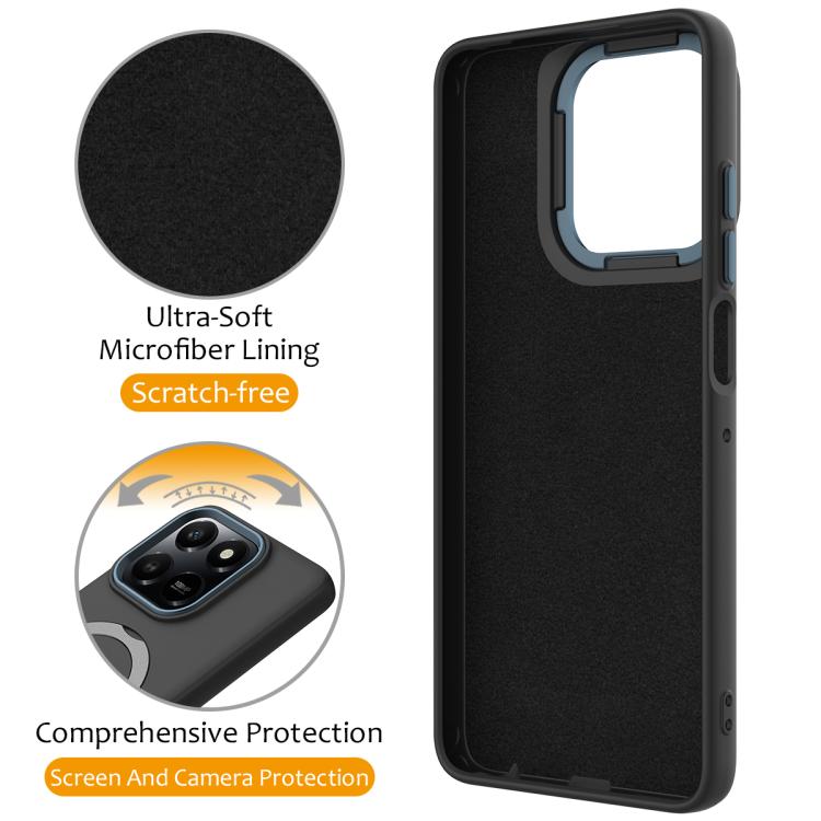 For Honor 400 Smart / X7d Gen1.5 Pivot Ring Holder TPU Hybrid PC Phone Case