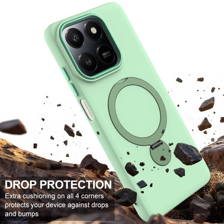 For Honor 400 Smart / X7d Gen1.5 Pivot Ring Holder TPU Hybrid PC Phone Case