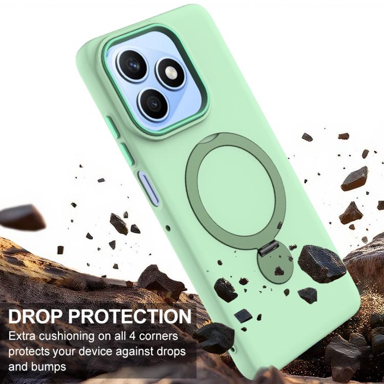 For Honor X8d 4G Gen1.5 Pivot Ring Holder TPU Hybrid PC Phone Case